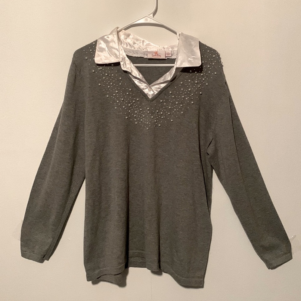 Quacker Factory Women’s Large Sweater